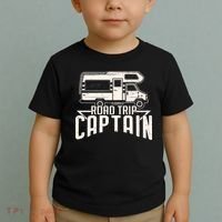 Road Trip Captain RV Summer Toddler T-Shirt thumb 2