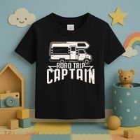 Road Trip Captain RV Summer Toddler T-Shirt thumb 3
