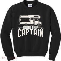 Road Trip Captain RV Summer Kids Sweatshirt thumb 0