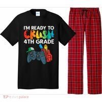 Ready To Crush 4th Grade Fourth Video Gamer First Day Boy Pajama Set thumb 0