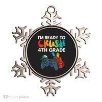 Ready To Crush 4th Grade Fourth Video Gamer First Day Boy Ornament thumb 0