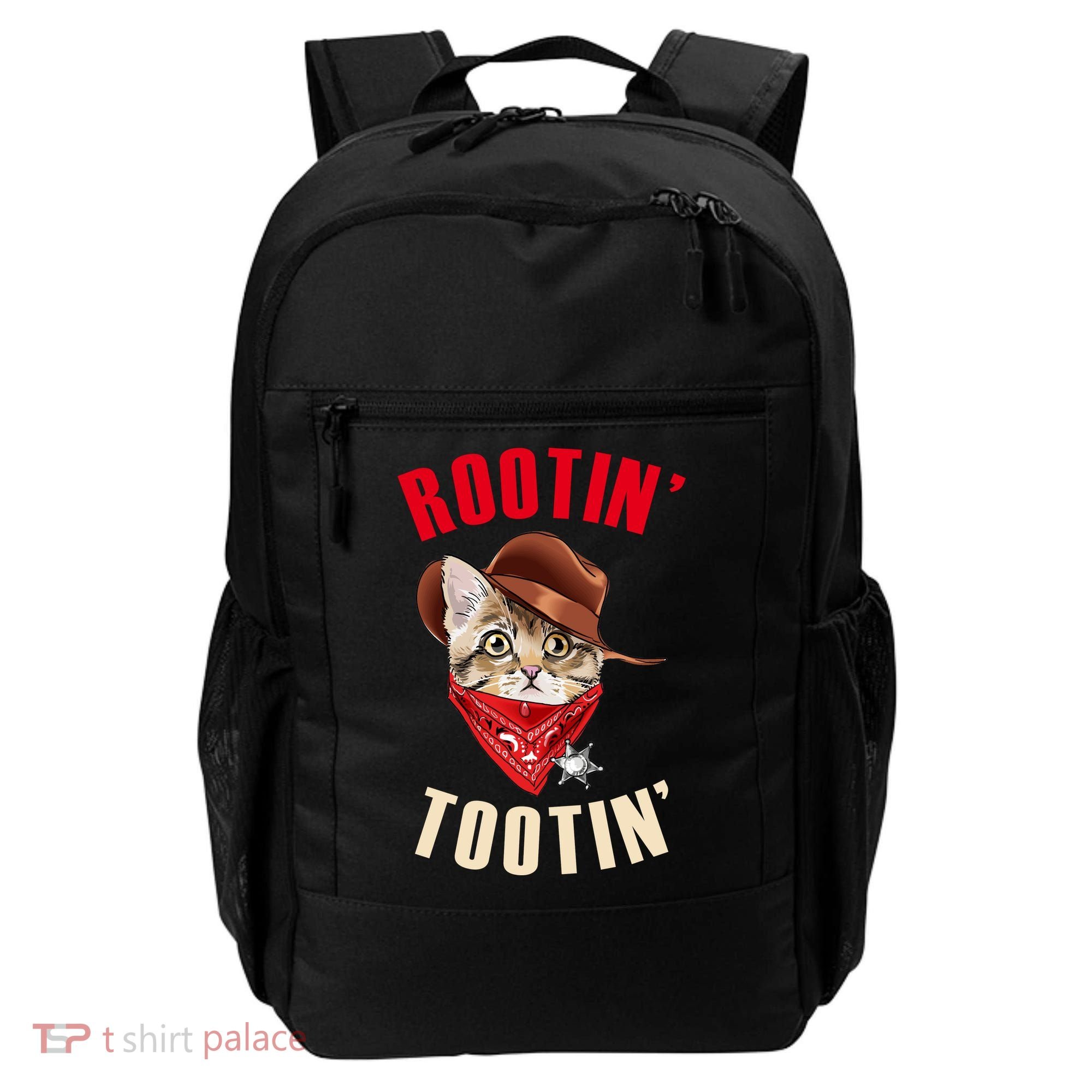 Rootin' Tootin' Cowboy Cat Meme Backpack