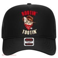 Rootin' Tootin' Cowboy Cat Meme Hat thumb 0
