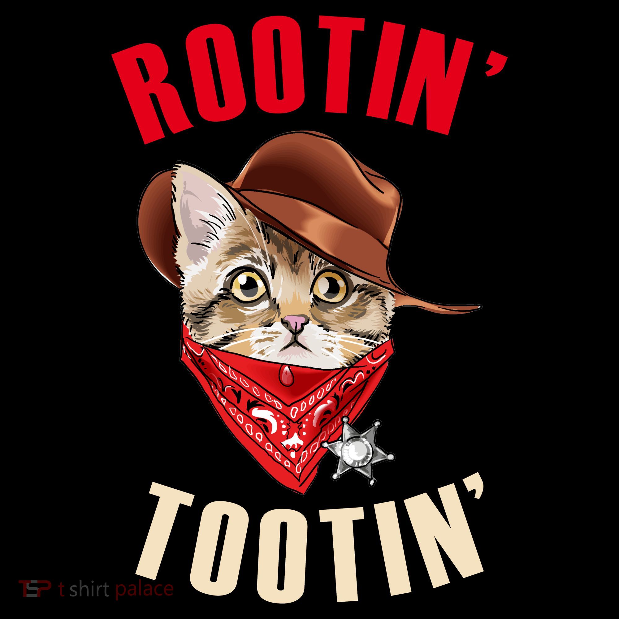 Rootin' Tootin' Cowboy Cat Meme Tote Bag