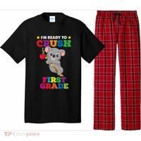 Ready To Crush 1St Grade Koala Bear Funny Back To School Gift Pajama Set thumb 0