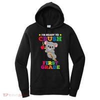 Ready To Crush 1St Grade Koala Bear Funny Back To School Gift Women's Hoodie thumb 0
