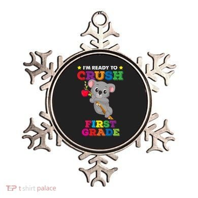 Ready To Crush 1St Grade Koala Bear Funny Back To School Gift Ornament