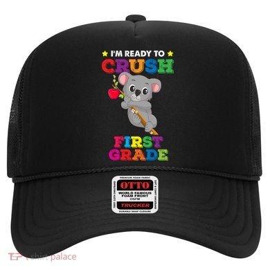 Ready To Crush 1St Grade Koala Bear Funny Back To School Gift Hat