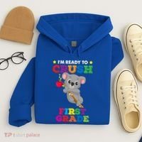 Ready To Crush 1St Grade Koala Bear Funny Back To School Gift Hoodie thumb 4