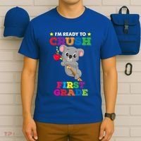 Ready To Crush 1St Grade Koala Bear Funny Back To School Gift T-Shirt thumb 6
