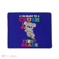 Ready To Crush 1St Grade Koala Bear Funny Back To School Gift Mousepad thumb 0