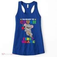 Ready To Crush 1St Grade Koala Bear Funny Back To School Gift Women's Tank Top thumb 0