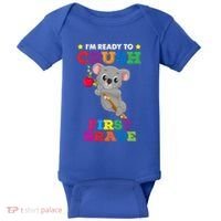 Ready To Crush 1St Grade Koala Bear Funny Back To School Gift Baby Bodysuit thumb 0