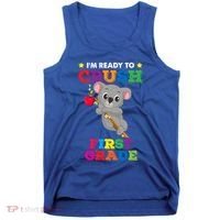 Ready To Crush 1St Grade Koala Bear Funny Back To School Gift Tank Top thumb 0