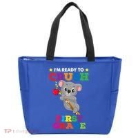 Ready To Crush 1St Grade Koala Bear Funny Back To School Gift Tote Bag thumb 0