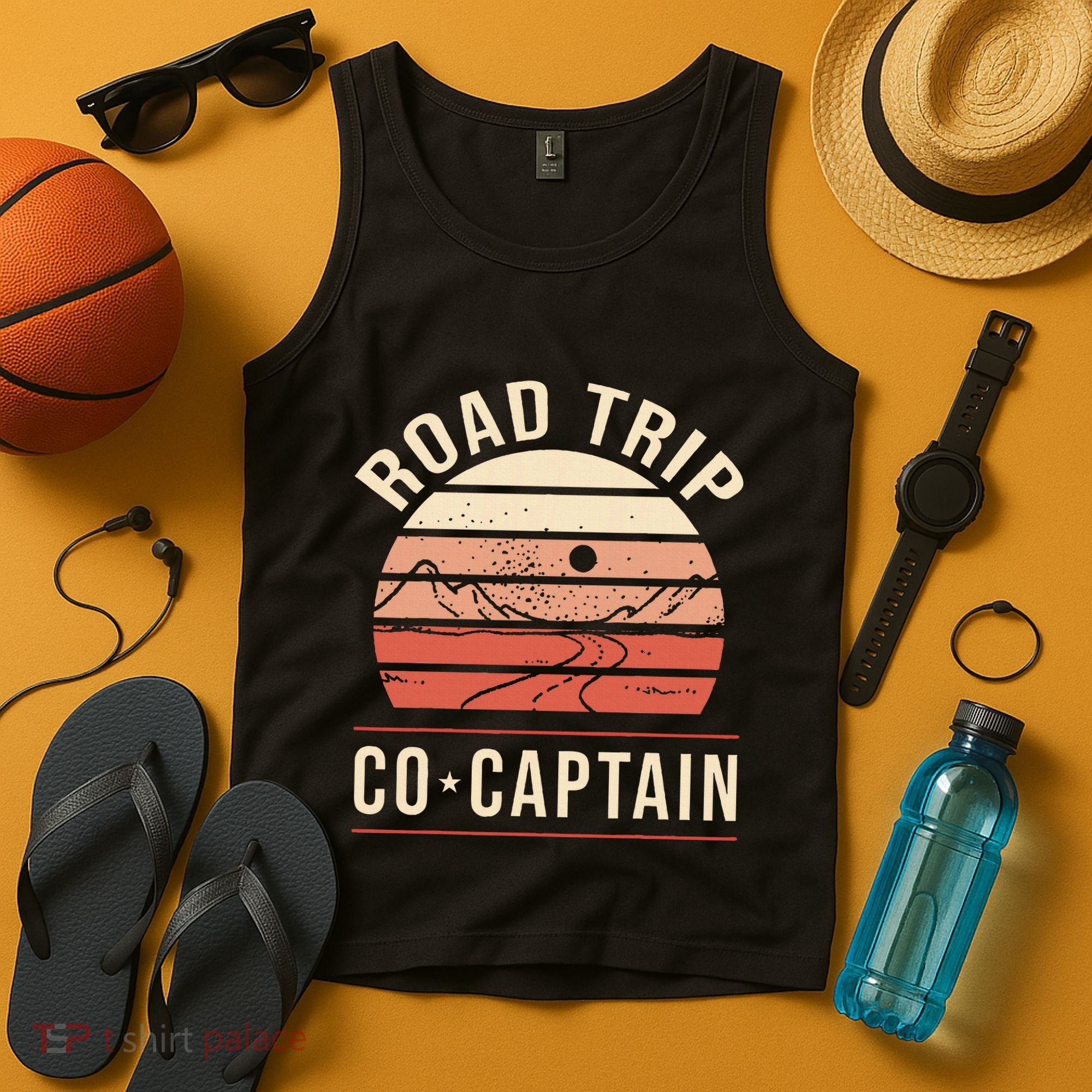 Road Trip Co Captain Road Trip Tank Top