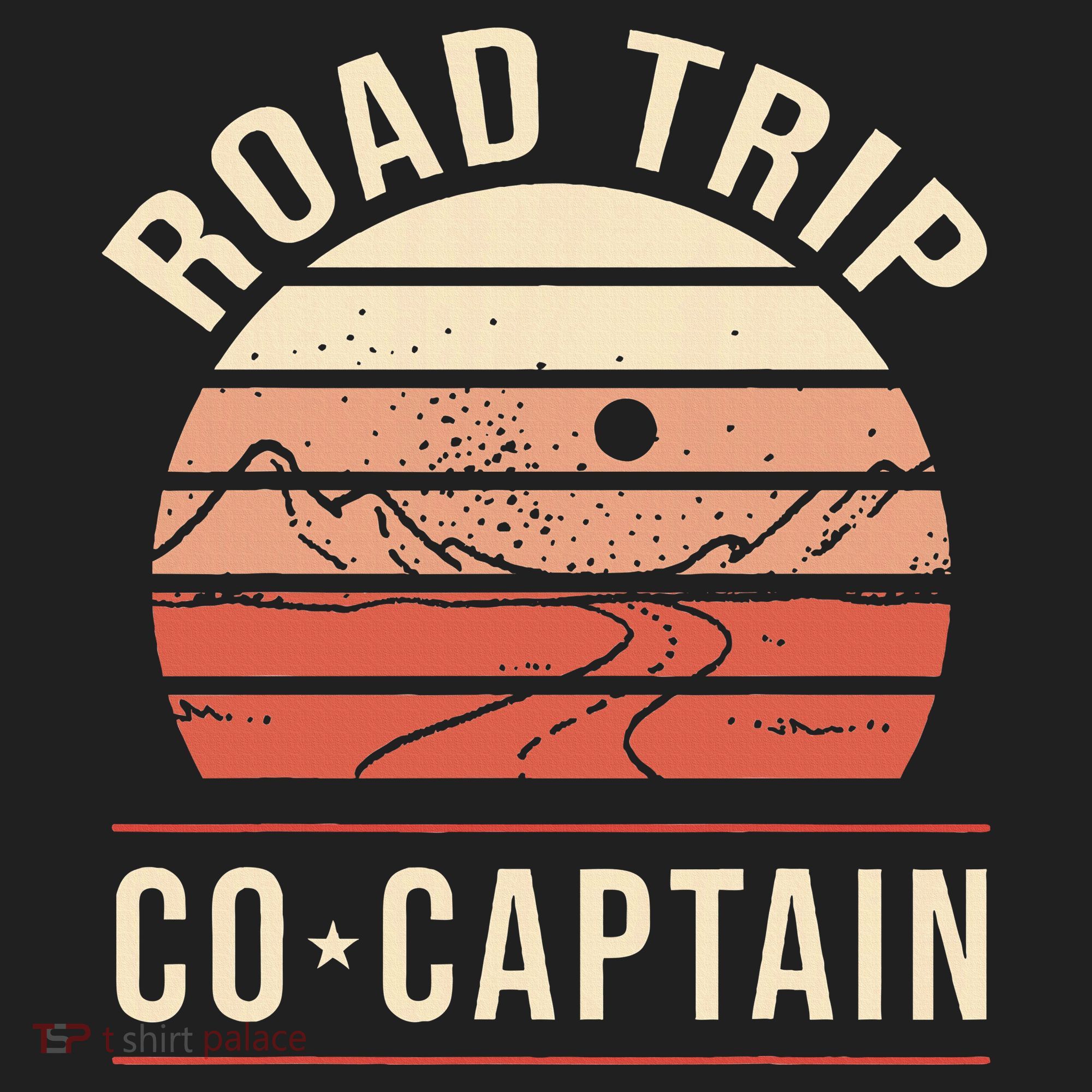 Road Trip Co Captain Road Trip Golf Towel