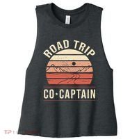 Road Trip Co Captain Road Trip Women's Racerback Cropped Tank thumb 0