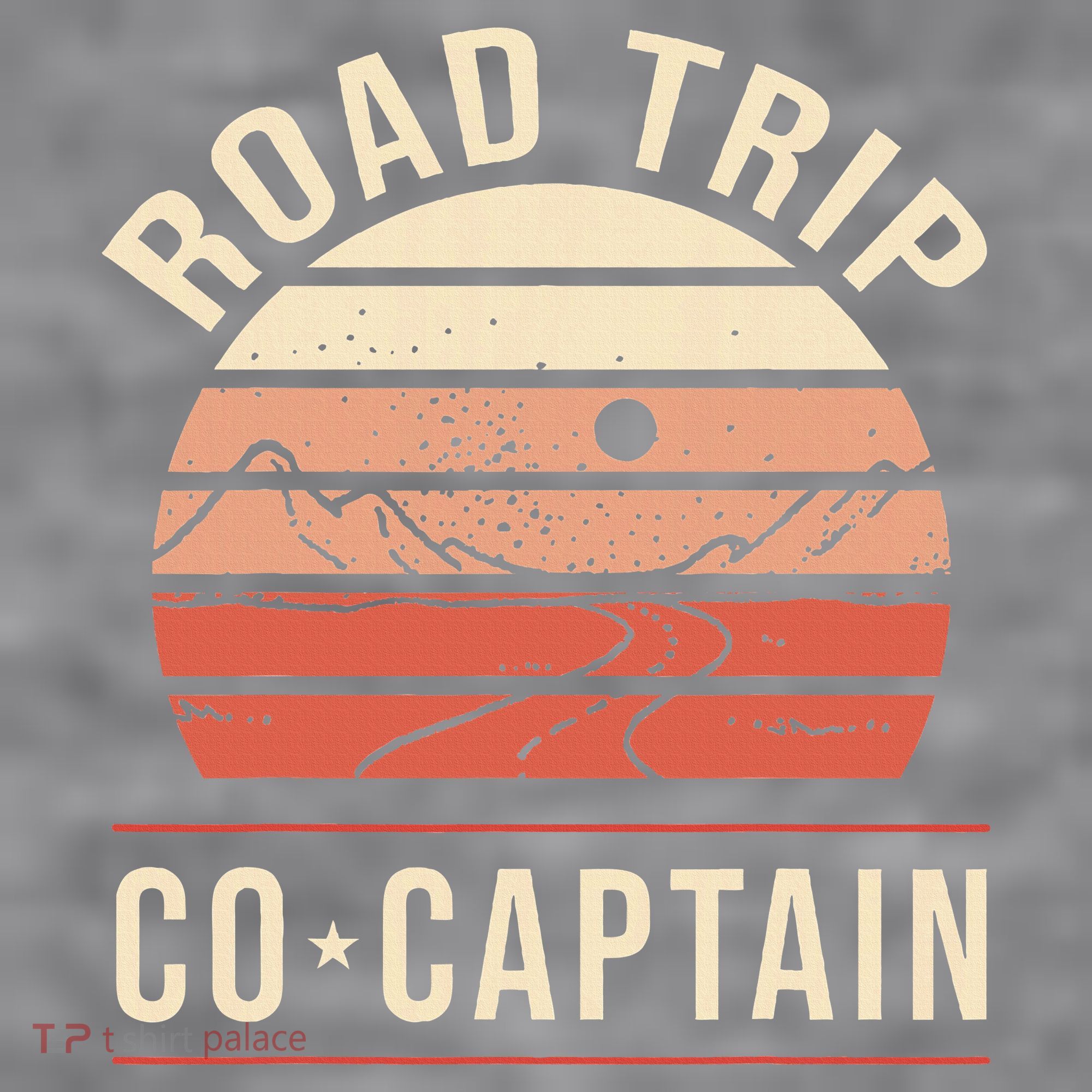 Road Trip Co Captain Road Trip Women's Racerback Cropped Tank