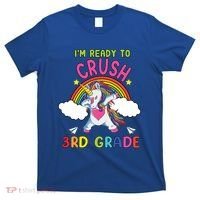 Ready To Crush 3Rd Grade Dabbing Unicorn Back To School Gift T-Shirt thumb 0