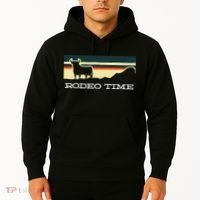 Rodeo Time Cowboy Wild West Cow Horseman Ranch Lasso Boots Hoodie thumb 2