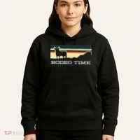 Rodeo Time Cowboy Wild West Cow Horseman Ranch Lasso Boots Hoodie thumb 5