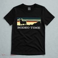 Rodeo Time Cowboy Wild West Cow Horseman Ranch Lasso Boots T-Shirt thumb 5