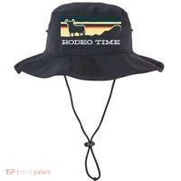 Rodeo Time Cowboy Wild West Cow Horseman Ranch Lasso Boots Bucket Hat thumb 0