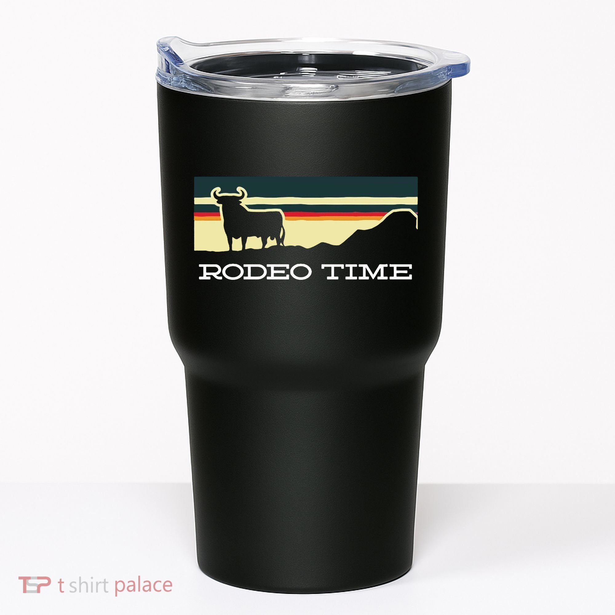 Rodeo Time Cowboy Wild West Cow Horseman Ranch Lasso Boots Tumbler