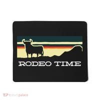 Rodeo Time Cowboy Wild West Cow Horseman Ranch Lasso Boots Mousepad thumb 0