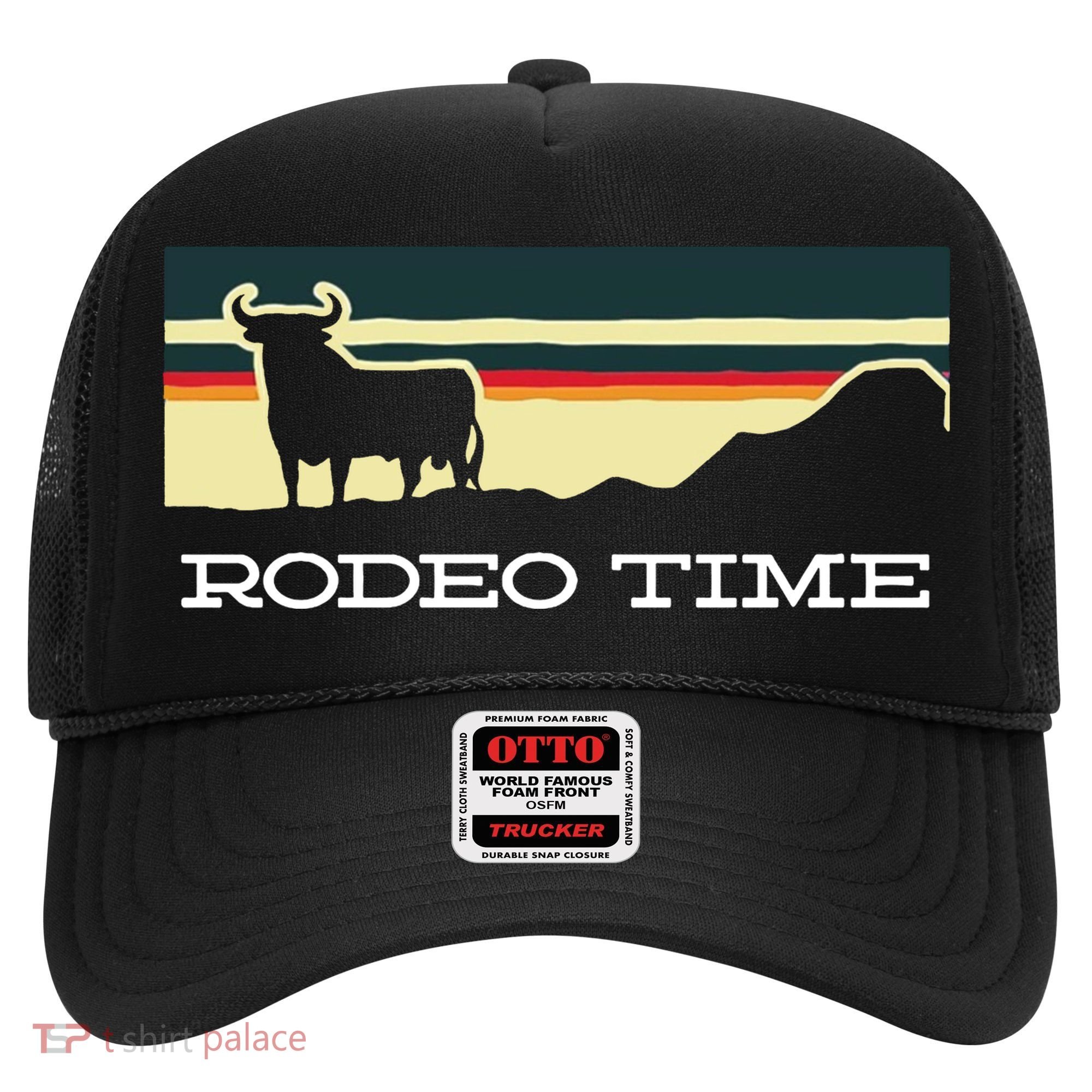Rodeo Time Cowboy Wild West Cow Horseman Ranch Lasso Boots Hat