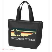 Rodeo Time Cowboy Wild West Cow Horseman Ranch Lasso Boots Tote Bag thumb 3