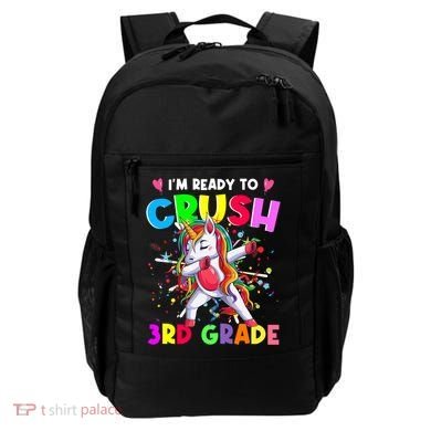 Ready To Crush 3Rd Grade Unicorn Back To School Gift Backpack