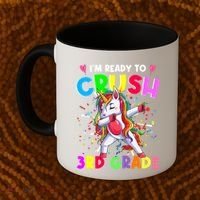 Ready To Crush 3Rd Grade Unicorn Back To School Gift Coffee Mug thumb 2