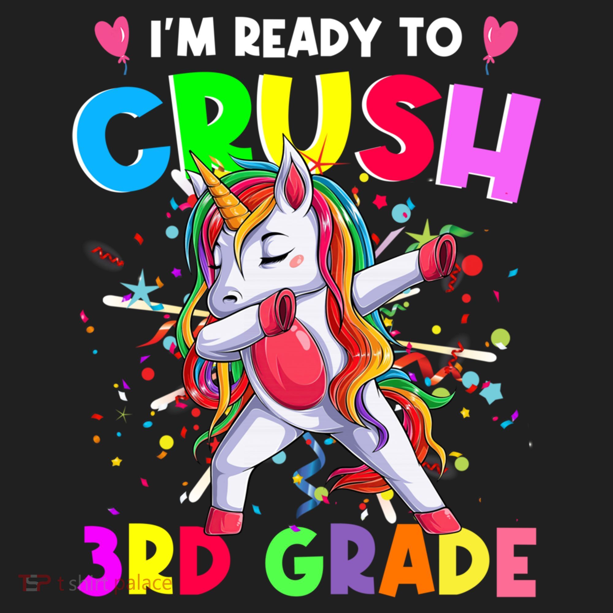 Ready To Crush 3Rd Grade Unicorn Back To School Gift Beanie