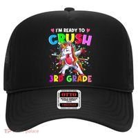 Ready To Crush 3Rd Grade Unicorn Back To School Gift Hat thumb 0