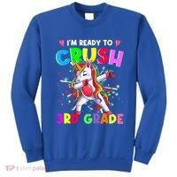 Ready To Crush 3Rd Grade Unicorn Back To School Gift Sweatshirt thumb 0