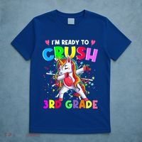 Ready To Crush 3Rd Grade Unicorn Back To School Gift T-Shirt thumb 5