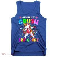 Ready To Crush 3Rd Grade Unicorn Back To School Gift Tank Top thumb 0