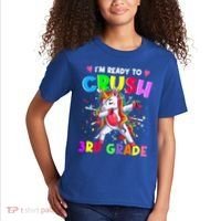 Ready To Crush 3Rd Grade Unicorn Back To School Gift Kids T-Shirt thumb 2