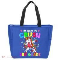 Ready To Crush 3Rd Grade Unicorn Back To School Gift Tote Bag thumb 0