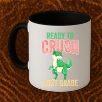 Ready To Crush First Grade TRex Dinosaur Cool Gift Coffee Mug thumb 2