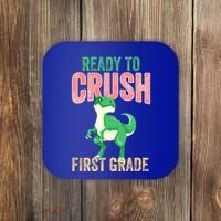 Ready To Crush First Grade TRex Dinosaur Cool Gift Coaster thumb 0