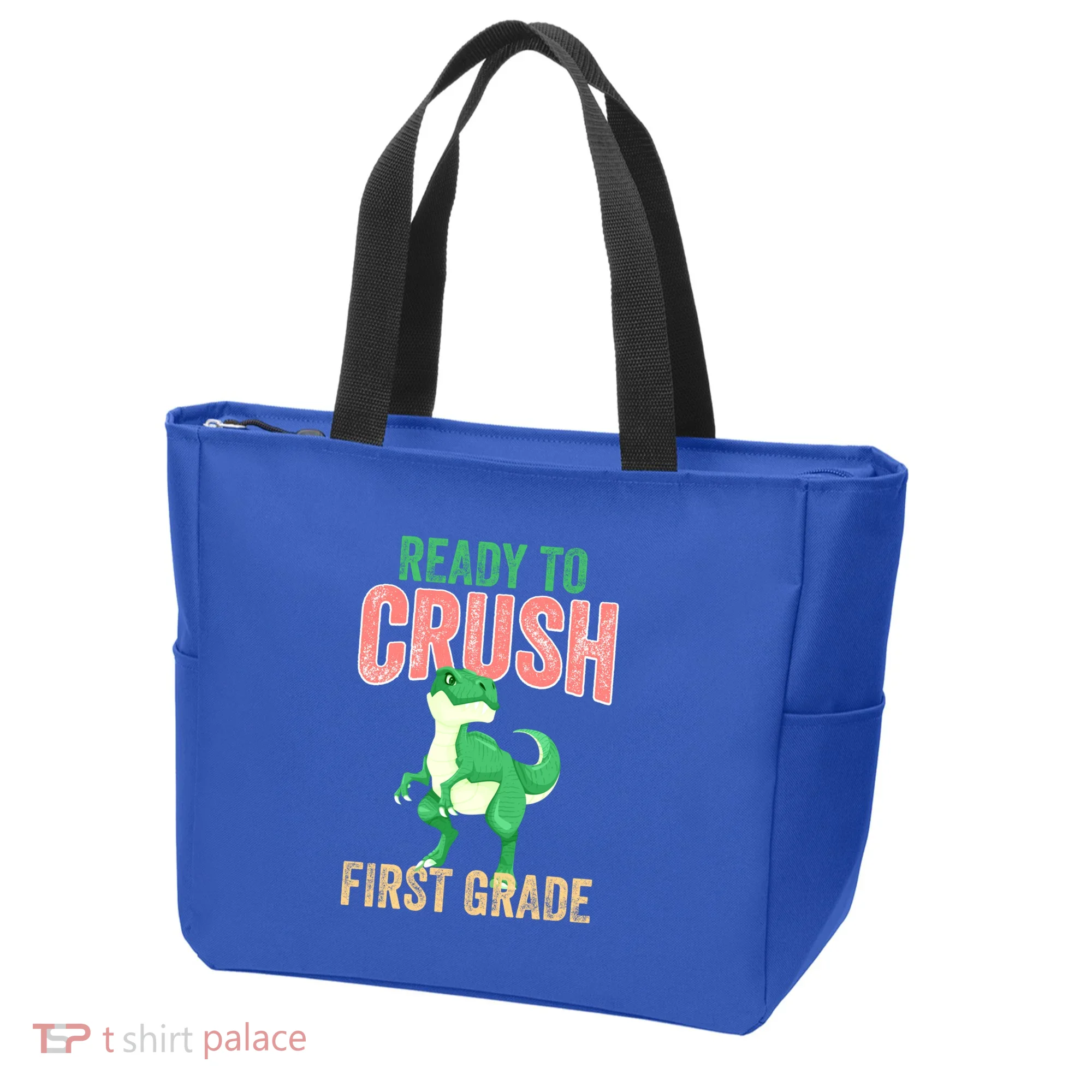 Ready To Crush First Grade TRex Dinosaur Cool Gift Tote Bag