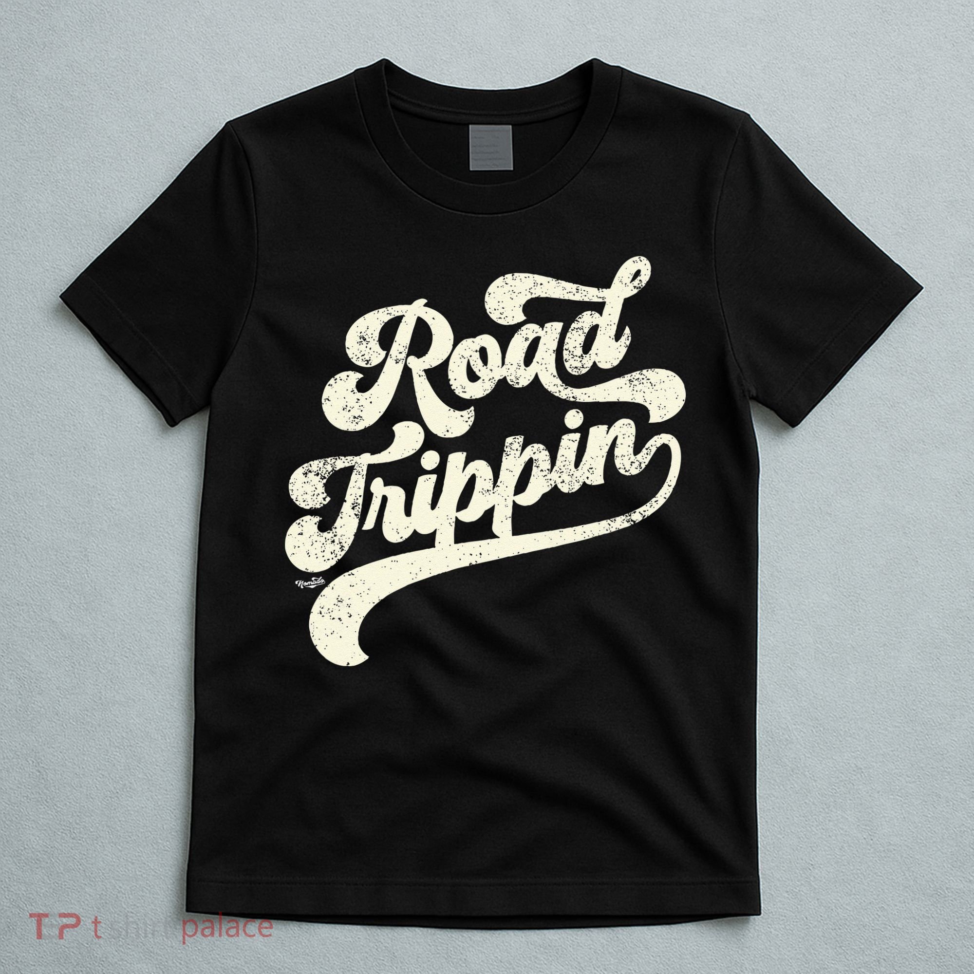 Road Trippin Cool Retro Vintage Road Trip Distressed T-Shirt