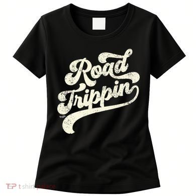 Road Trippin Cool Retro Vintage Road Trip Distressed Women's T-Shirt
