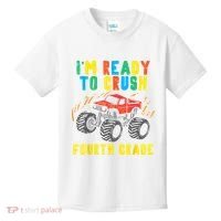 Ready To Crush 4th Grade Monster Truck First Day School Boy Kids T-Shirt thumb 0