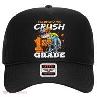 Ready To Crush 1st Grade T Rex Dinosaur Back To School Boy Hat thumb 0