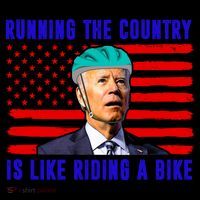 Running The Country Is Like Riding A Bike Funny Biden Coffee Mug thumb 5