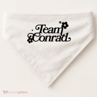 Retro Team Conrad Logo USA-Made Doggie Bandana thumb 0